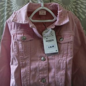 Zara Kids Girls Denim Jacket NWT